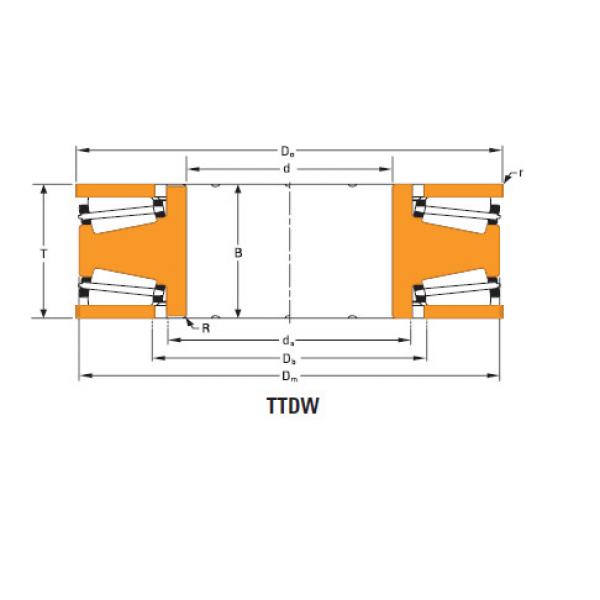 Bearing Thrust race single T660fa #1 image