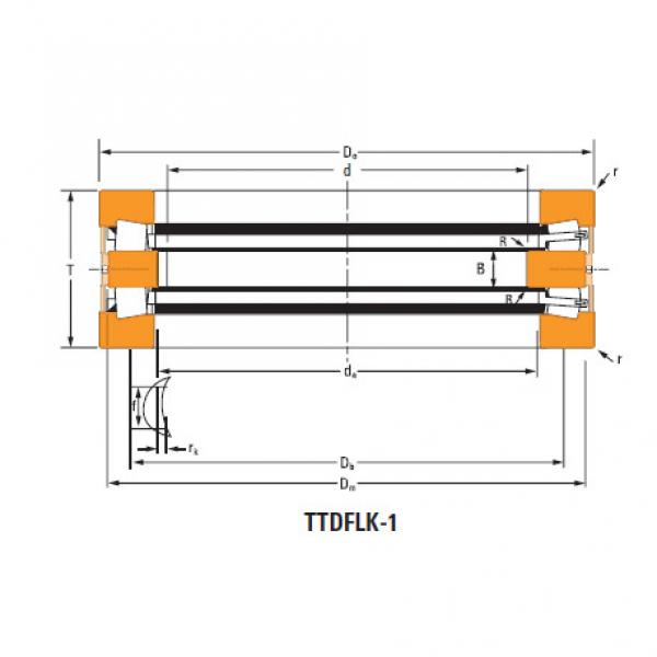 Bearing Thrust race double T6110f #1 image