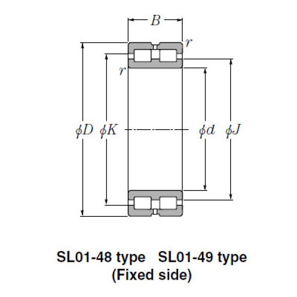 Bearing SL01-4938 #1 image