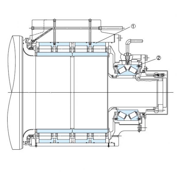 Bearing 110RUBE1702PV #2 image